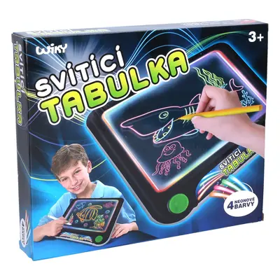 Kreslící tabulka svítící 25cm - český obal