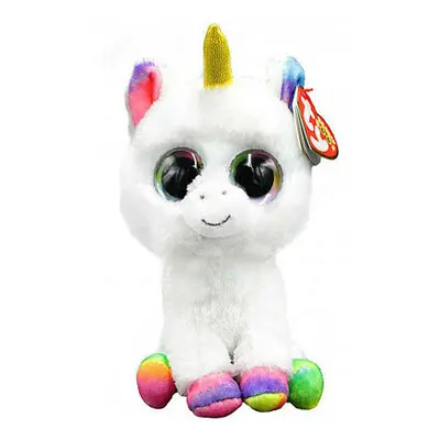 Beanie Boos PIXY - bílý jednorožec 24 cm