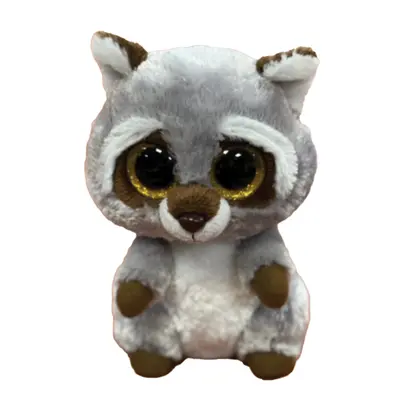 BEANIE BOOS OAKIE, 15 cm - šedý mýval