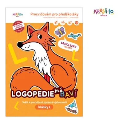 Logopedie mě baví - hláska L + samolepky