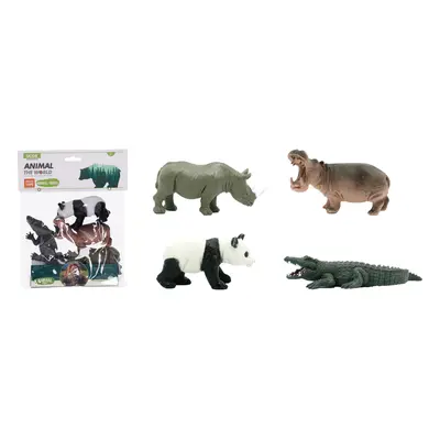 Zvířátka figurky set 4 ks 12,5 cm