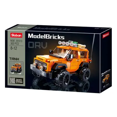 Sluban Model Bricks M38-B1013 Americký SUV vůz