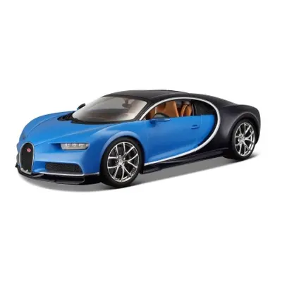 Bburago 1:18 Plus Bugatti Chiron modrá