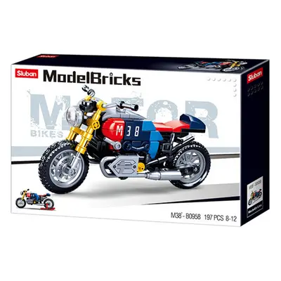 Sluban Model Bricks M38-B0958 Motorka Café racer