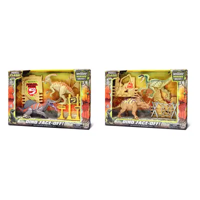 Primal Clash! Bitva dinosaurů 17 cm set