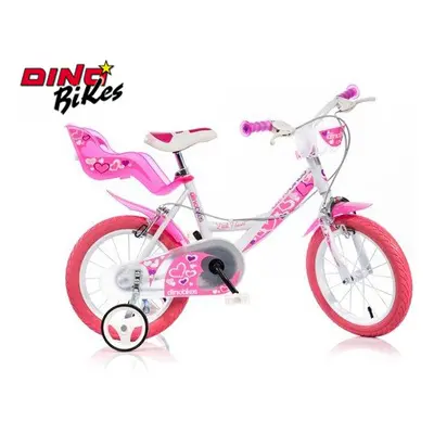 Dino Bikes Dětské kolo bílé 16" 2017