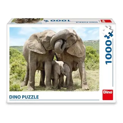 SLONÍ RODINA 1000 Puzzle