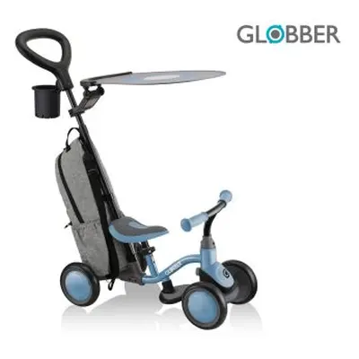 Globber odrážedlo 3v1 Deluxe - Learning Bike 3in1 Deluxe - Ash Blue