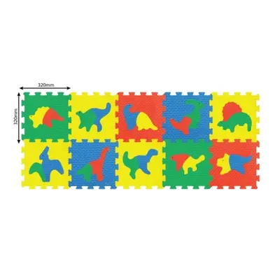 Měkké puzzle bloky DINO 32 cm