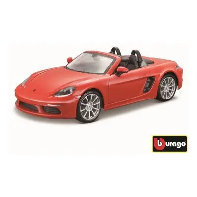 Bburago 1:24 Porsche 718 Boxster oranžová 18-21087