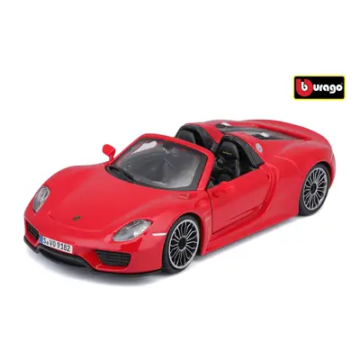 Bburago 1:24 Plus Porsche 918 Spyder Red - II. jakost