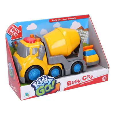 Kiddy Auto míchačka s efekty 19,5 cm sklápěč 6,5 cm