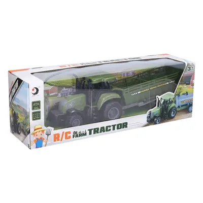 Traktor s vlečkou RC na dálkové ovládání 37 cm