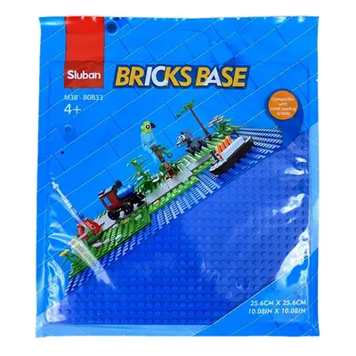 Sluban Bricks Base M38-B0833E Základní deska 25.6 x 25.6 cm modrá