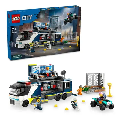 LEGO® City 60418 Mobilní kriminalistická laboratoř policistů