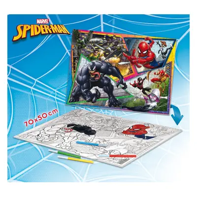 Spider-man Puzzle MAXI-FLOOR oboustranné 70x50 cm 150 dílků