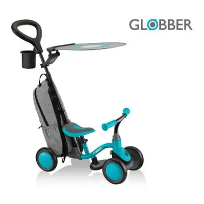 Globber odrážedlo 3v1 Deluxe - Learning Bike 3in1 Deluxe -Teal