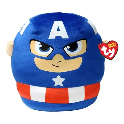 Ty Squishy Beanies Marvel CAPTAIN AMERICA, 30 cm (1)