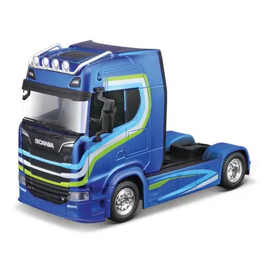 Bburago 1:43 Haulers Custom Cabs Scania 770S Blue