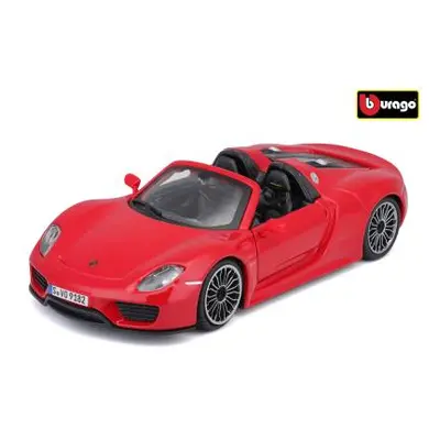 Bburago 1:24 Plus Porsche 918 Spyder Red