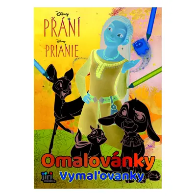 Omalovánky A4 Přání