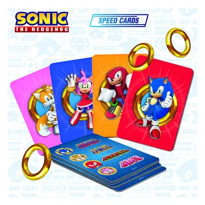 Lisciani Sonic Speed Card karetní hra 2-4 hráči