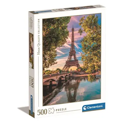 Clementoni Puzzle 500 Podél řeky Seiny