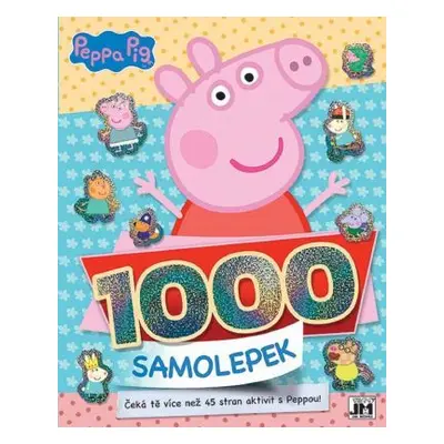 1000 samolepek/ Prasátko Peppa