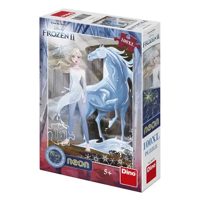 FROZEN II 100XL neon Puzzle NOVĚ