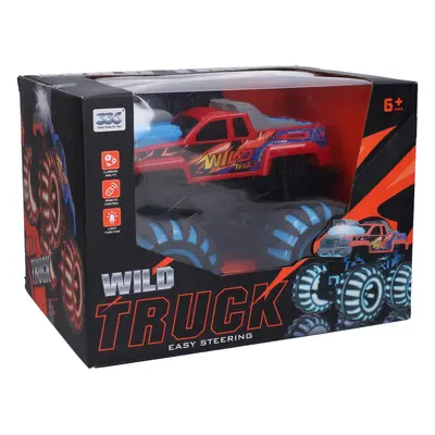 Auto Wild Truck RC se svítícími koly 26,5 cm