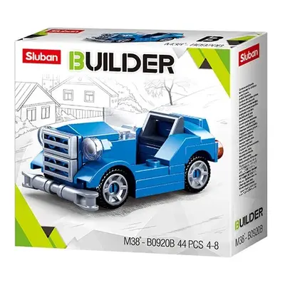 Sluban Builder M38-B0920B Modrý kabriolet