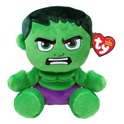 Beanie Babies SOFT Marvel HULK, 15 cm (1)