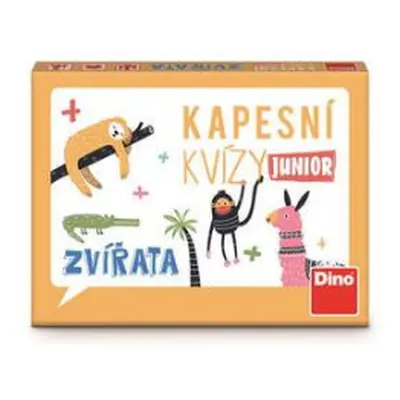 KAPESNÍ KVÍZY JUNIOR - ZVÍŘATA Cestovní hra