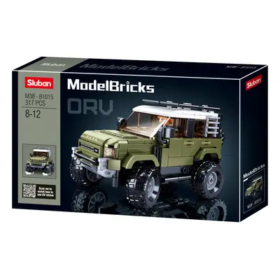 Sluban Model Bricks M38-B1015 Anglický SUV vůz