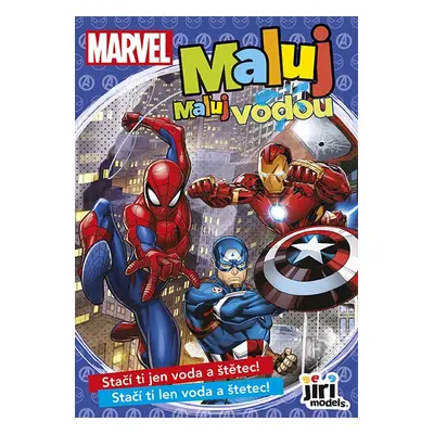 Maluj vodou A5 Marvel