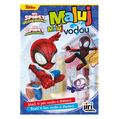 Maluj vodou A5 Spidey