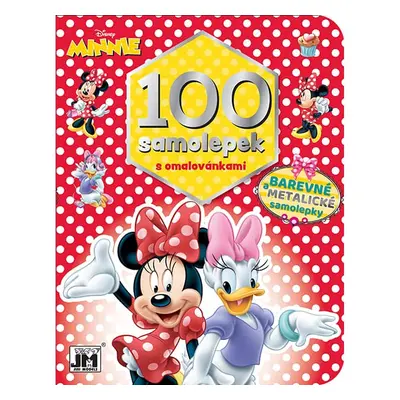 100 samolepek s omalovánkami Minnie