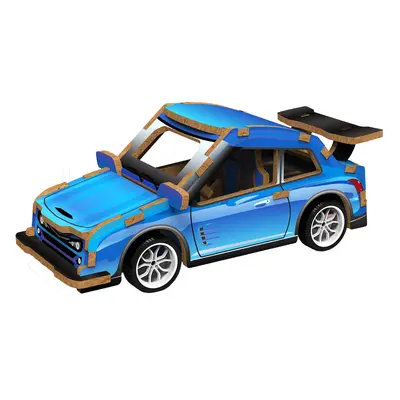 3D puzzle dřevěné - Závodní auto 13 cm