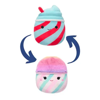 SQUISHMALLOWS 2v1 ledová tříšť Tucker a cukrová vata Bevin