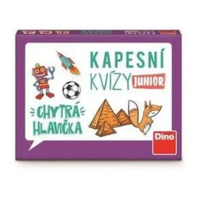 KAPESNÍ KVÍZY JUNIOR - CHYTRÁ HLAVIČKA Cestovní hra