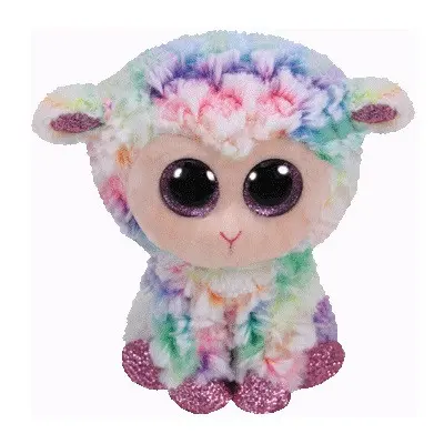 TY Beanie Boos DAFFODIL - barevná ovce 24 cm