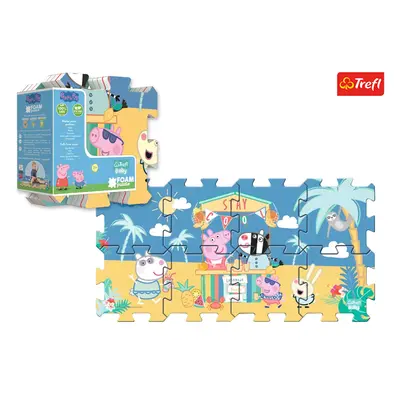 Trefl Puzzle pěnové Peppa Pig léto