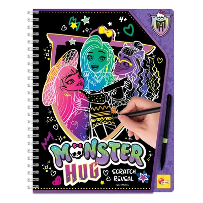 Monster High Vyškrabávací omalovánky objetí