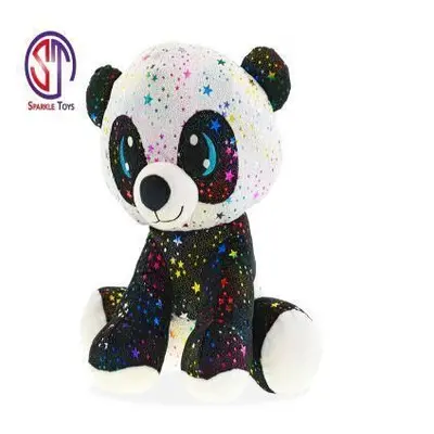 Panda Star Sparkle plyšová 35cm sedící