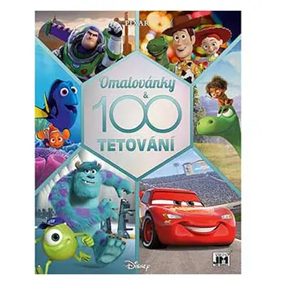 100 tetování s omalovánkami Disney kluci