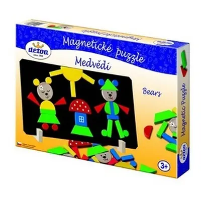 Magnetické puzzle Medvědi