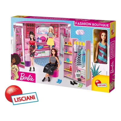 Lisciani Barbie módní butik s panenkou