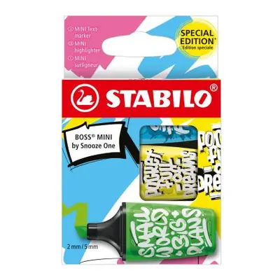 STABILO BOSS MINI by Snooze One - 3 ks sada kreativní