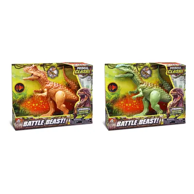 Primal Clash! Bitevní dinosaurus 21 cm