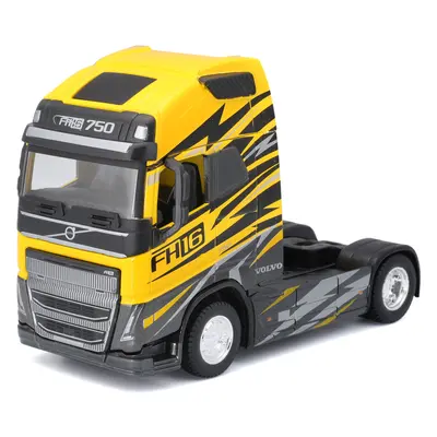 Bburago 1:43 Haulers Custom Cabs Volvo FH16 Globetrotter 750 XXL Yellow